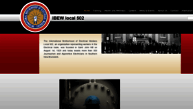 What Ibew502.org website looked like in 2020 (4 years ago)