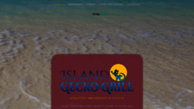 What Islandgecko-grill.com website looked like in 2020 (4 years ago)