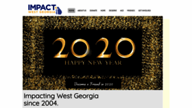 What Impactwestga.org website looked like in 2020 (4 years ago)