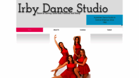 What Irbydance.com website looked like in 2020 (4 years ago)