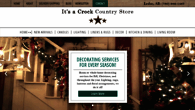 What Itsacrockcountrystore.com website looked like in 2020 (4 years ago)
