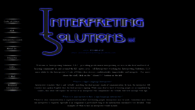 What Interpreting-solutions.com website looked like in 2020 (4 years ago)