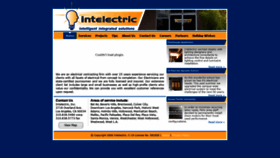 What Intelectric.net website looked like in 2020 (4 years ago)