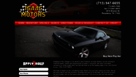 What Isaacmotors.com website looked like in 2020 (4 years ago)