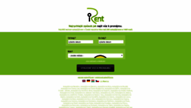What Irent.cz website looked like in 2020 (4 years ago)