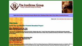What Ironstraw.org website looked like in 2020 (4 years ago)