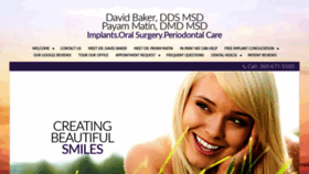 What Implantclinic.com website looked like in 2020 (4 years ago)