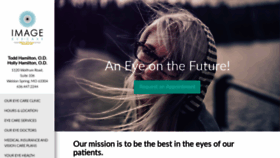 What Imageeyecarestl.com website looked like in 2020 (4 years ago)