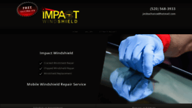 What Impactwindshield.com website looked like in 2020 (4 years ago)