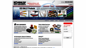 What Icorally.com website looked like in 2020 (4 years ago)