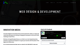 What Innovationmedia.co.za website looked like in 2020 (4 years ago)