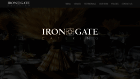 What Irongatecatering.com website looked like in 2020 (4 years ago)