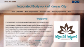 What Integratedbodyworkkc.com website looked like in 2020 (4 years ago)