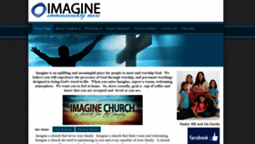 What Imaginechurch.net website looked like in 2020 (4 years ago)