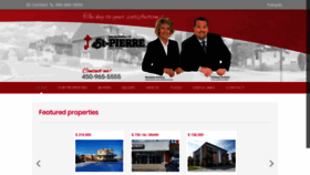 What Istpierre.com website looked like in 2020 (4 years ago)