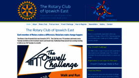 What Ipswicheastrotaryclub.co.uk website looked like in 2020 (4 years ago)