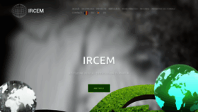 What Ircem.ro website looked like in 2020 (4 years ago)