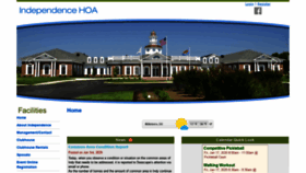 What Independencehoa.net website looked like in 2020 (4 years ago)