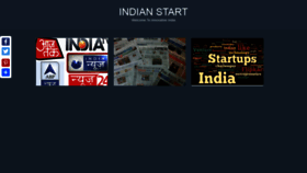 What Indianstart.in website looked like in 2020 (4 years ago)