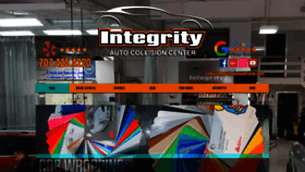 What Integrityautocollision.com website looked like in 2020 (4 years ago)