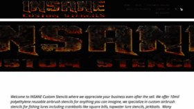 What Insanecustomstencils.com website looked like in 2020 (4 years ago)