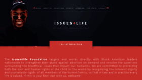 What Issues4life.org website looked like in 2020 (4 years ago)