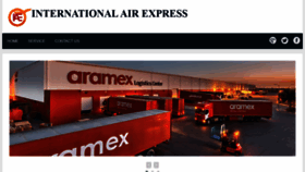 What Internationalairexpress.com website looked like in 2020 (6 years ago)