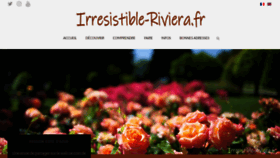 What Irresistible-riviera.fr website looked like in 2020 (4 years ago)