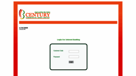 What Icenturybank.com website looked like in 2020 (4 years ago)
