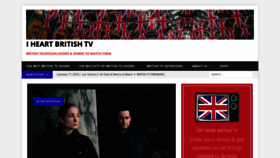 What Iheartbritishtv.com website looked like in 2020 (4 years ago)