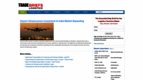 What Indialogisticsbrief.com website looked like in 2020 (4 years ago)