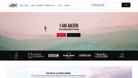 What Iamaileen.com website looked like in 2020 (4 years ago)