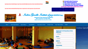 What Igiyogservices.in website looked like in 2020 (4 years ago)