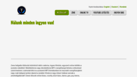 What Ingyen-van.hu website looked like in 2020 (4 years ago)