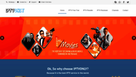What Iptvonly.com website looked like in 2020 (4 years ago)