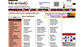 What Infoattouch.com website looked like in 2020 (4 years ago)