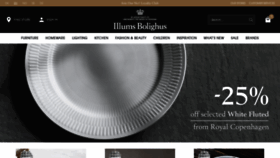 What Illumsbolighus.com website looked like in 2020 (4 years ago)