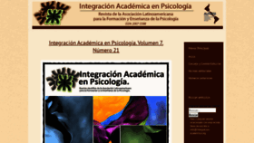 What Integracion-academica.org website looked like in 2020 (4 years ago)