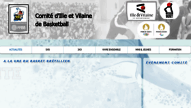What Illeetvilainebasketball.org website looked like in 2020 (4 years ago)