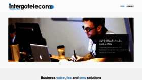 What Intergotelecom.com website looked like in 2020 (4 years ago)