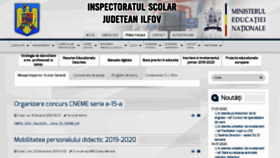 What Isjilfov.ro website looked like in 2020 (4 years ago)