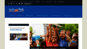 What Indywithkids.com website looked like in 2020 (4 years ago)