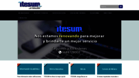 What Itesum.edu.mx website looked like in 2020 (4 years ago)