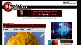 What Impactlab.net website looked like in 2020 (4 years ago)