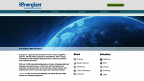 What Ienergizer.com website looked like in 2020 (4 years ago)