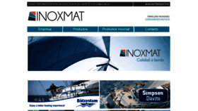 What Inox-mat.com website looked like in 2020 (4 years ago)