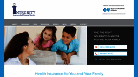 What Insurewithintegrity.com website looked like in 2020 (4 years ago)