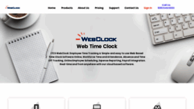 What Itcs-webclock.com website looked like in 2020 (4 years ago)