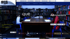 What Iisuniv.ac.in website looked like in 2020 (6 years ago)
