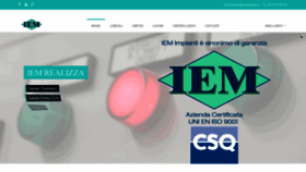 What Iemimpianti.it website looked like in 2020 (6 years ago)